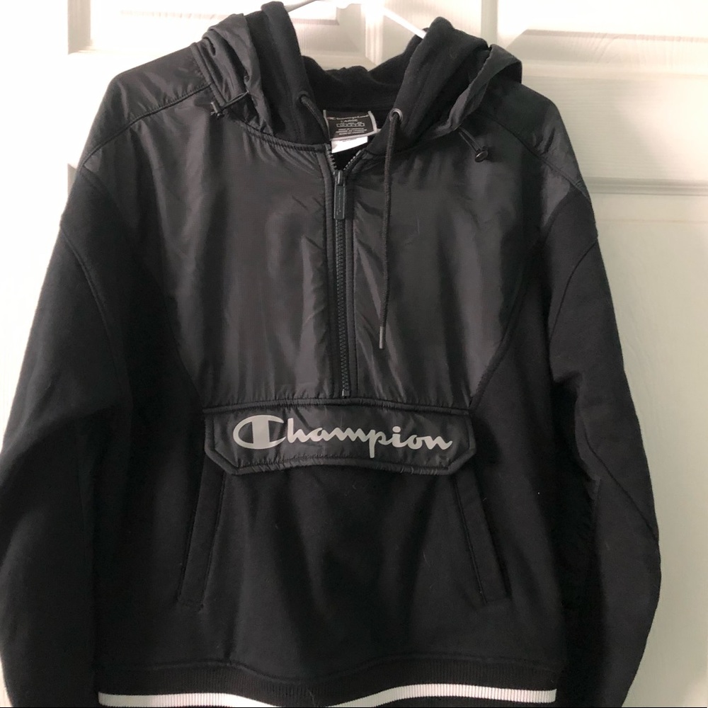 Champion black hoodie